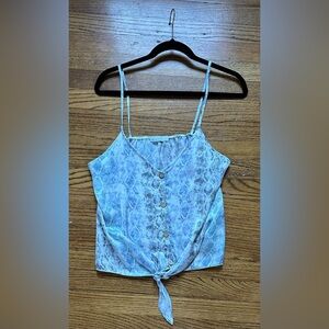 Karlie Front-Tie Tank